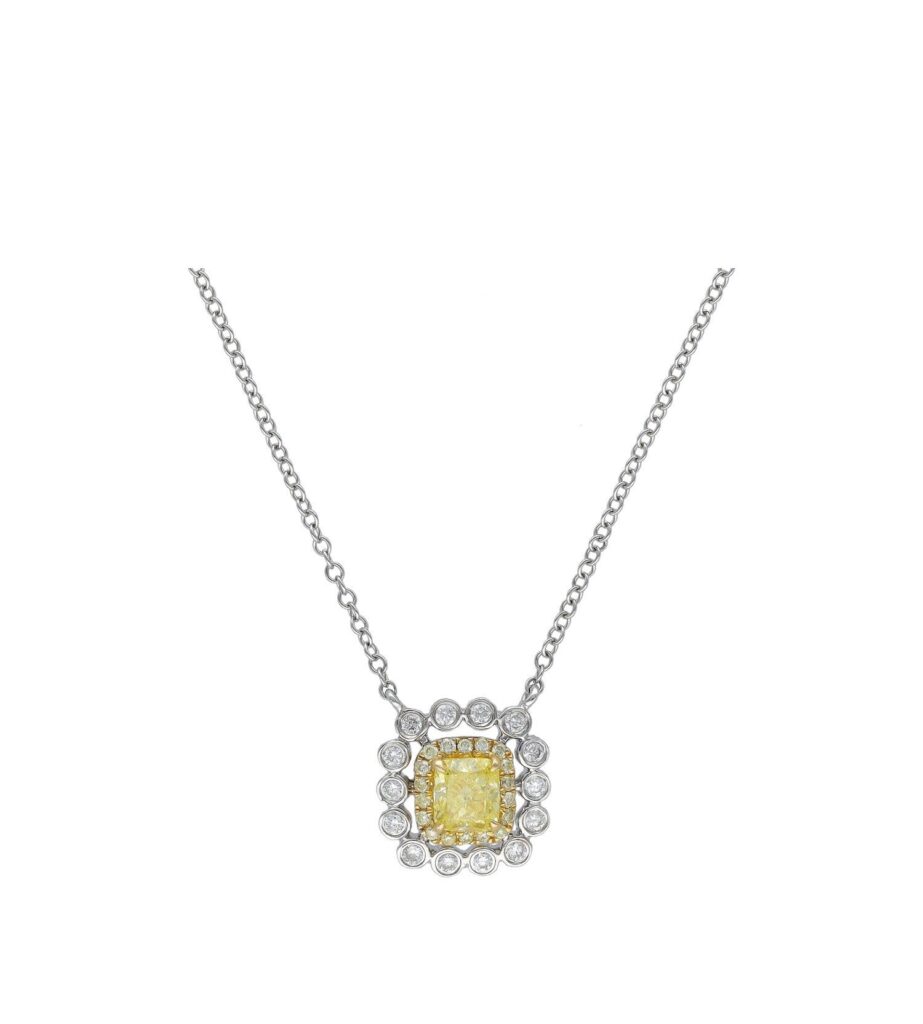 925 Sterling Silver Destined You Diamond Pendant
