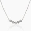 925 sterling silver necklace with a 21.35mm bar length