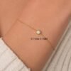 925 sterling silver bracelet with subtle everyday sparkle