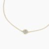 925 sterling silver bracelet with bezel-set centre stone detail