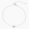 925 sterling silver bracelet with elegant clean lines