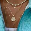 925 Sterling Silver Diamond Bezel Choker Necklace - Image 6