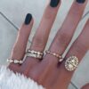 925 Sterling Silver Diamond Bezel Eternity Stevie Ring - Image 3