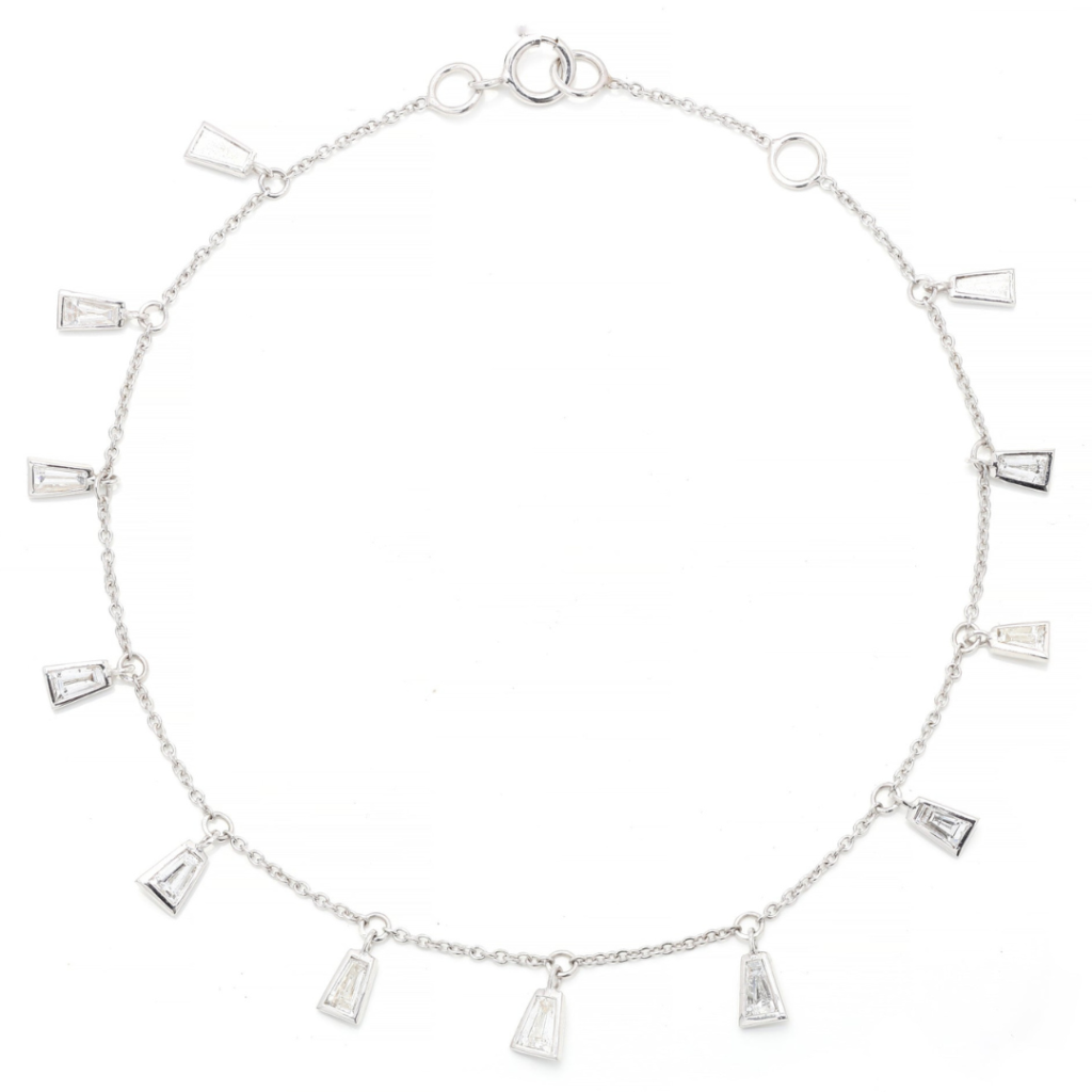 925 Sterling Silver Diamond Bracelet