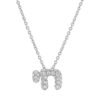 Chai necklace with Premium CZ Diamond details