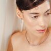 925 Sterling Silver Diamond Choker Necklace - Image 5