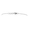 925 Sterling Silver Diamond Cross Pendant Necklace - Image 3