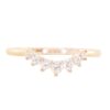 925 Sterling Silver Diamond Crown Band