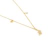 925 Sterling Silver Diamond Crown Chain Necklace - Image 3