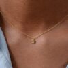 925 Sterling Silver Diamond Crown Necklace - Image 3