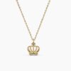 925 Sterling Silver Diamond Crown Necklace - Image 6