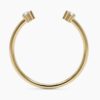 925 Sterling Silver Diamond Cuff Band - Image 5