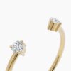 925 Sterling Silver Diamond Cuff Band - Image 6
