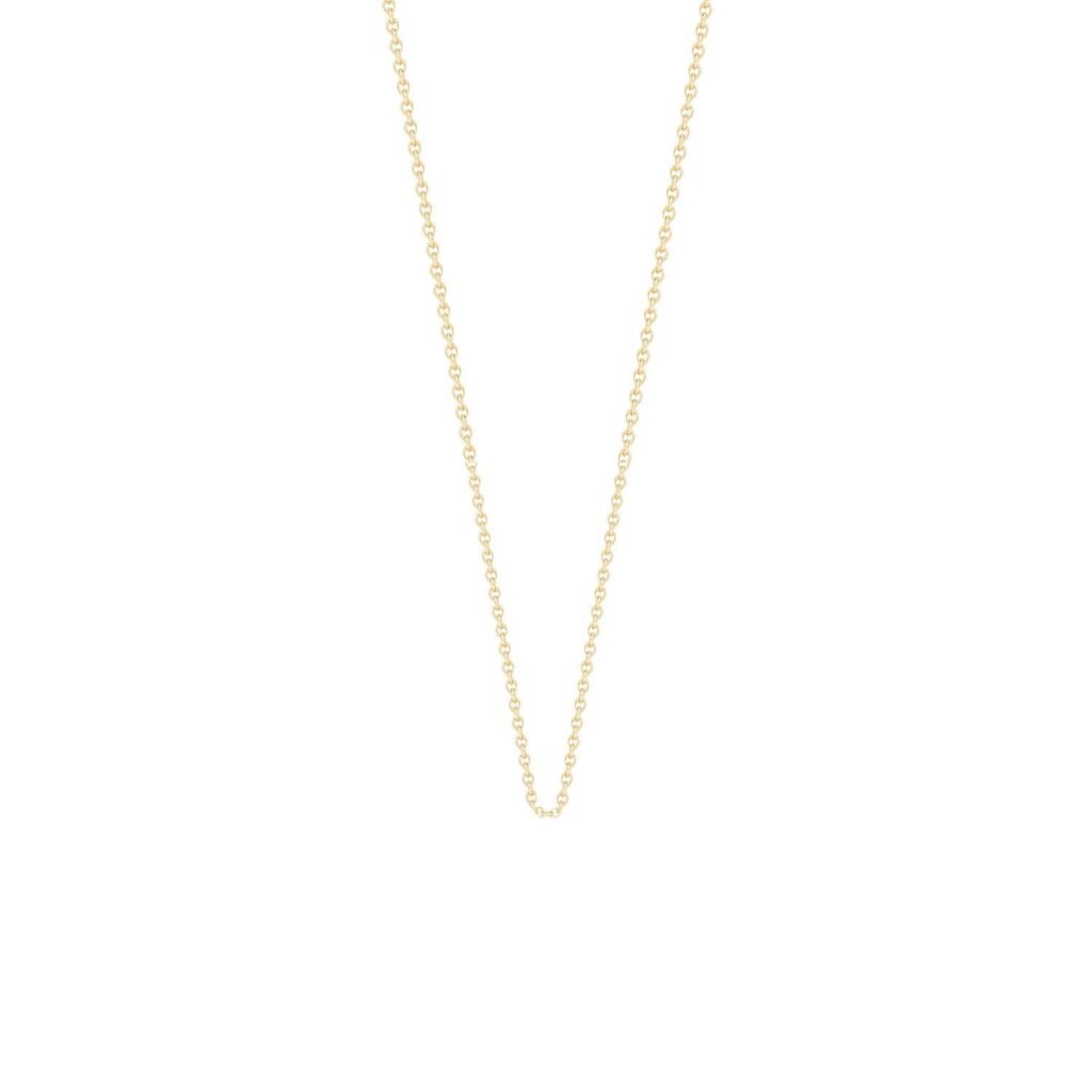 925 Sterling Silver Diamond Cut Link Chain