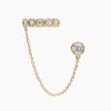 925 Sterling Silver Diamond Ear Cuff