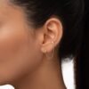 925 Sterling Silver Diamond Ear Cuff - Image 2