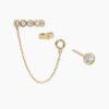 925 Sterling Silver Diamond Ear Cuff - Image 5
