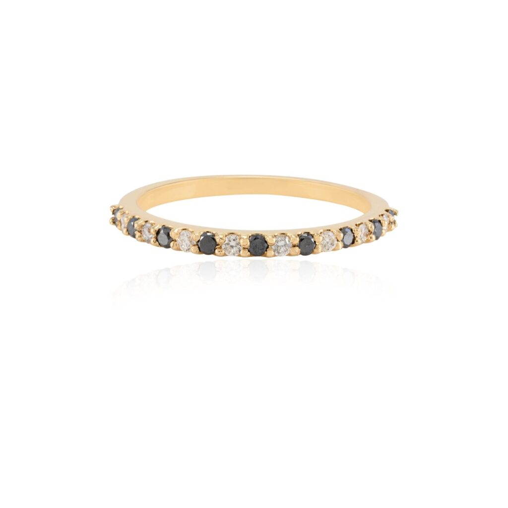 925 Sterling Silver Diamond Eternity Band