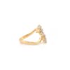 925 Sterling Silver Diamond Flower Ring - Image 7