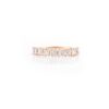 925 Sterling Silver Diamond Half Eternity Band