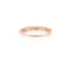 925 Sterling Silver Diamond Half Eternity Band - Image 6