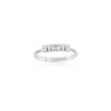 925 Sterling Silver Diamond Half Eternity Band - Image 5