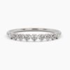 Elegant heart motif ring with a refined finish