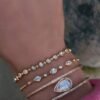 Tennis bracelet featuring 1.35ct total stone weight
