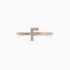 Delicate ring measuring 7.3mm by 5.0mm