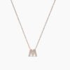 925 Sterling Silver necklace with delicate CZ diamond detail