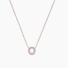 925 Sterling Silver Diamond Initial O Necklace - Image 6