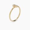 925 Sterling Silver Diamond Initial S Ring - Image 5