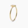 925 Sterling Silver Diamond Initial U Ring - Image 5