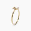 925 Sterling Silver Diamond Initial Z Ring - Image 5