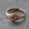 925 Sterling Silver Diamond It Written the Stars Vintage Signet Ring