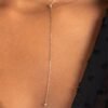 925 Sterling Silver Diamond Lariat Y Necklace - Image 5