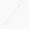925 Sterling Silver Diamond Lariat Y Necklace - Image 6