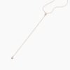 925 Sterling Silver Diamond Lariat Y Necklace - Image 7