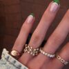 925 Sterling Silver Diamond Love Burst Ring - Image 3