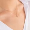 925 Sterling Silver Diamond Northern Star Necklace - Image 3