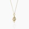925 Sterling Silver Diamond Northern Star Necklace - Image 6