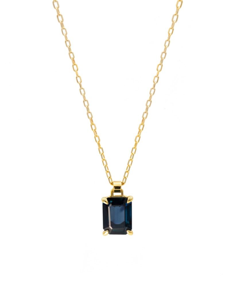 925 Sterling Silver Diamond Pendant Necklace