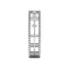 925 Sterling Silver Diamond Promise Ring Beaded Band - Image 9