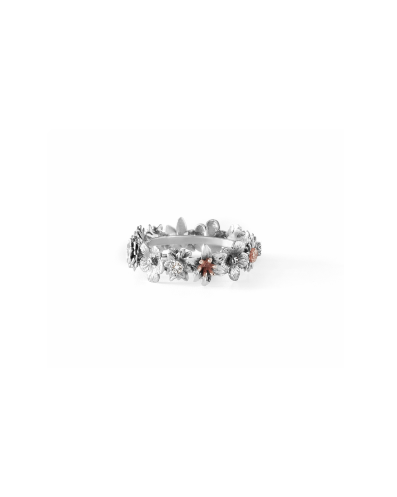 925 Sterling Silver Diamond Ring