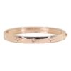 925 Sterling Silver Diamond Starburst Bangle