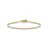 925 Sterling Silver Diamond Tennis Bracelet