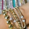 925 Sterling Silver Diamond Twisted Crossed Cuff - Image 2