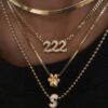 925 Sterling Silver Dog Paw Necklace On Ball Chain - Image 3