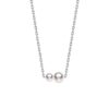 925 Sterling Silver Double Freshwater Cultured Pearl Necklace