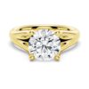 925 Sterling Silver Dream Love Diamond Engagement Ring - Image 2